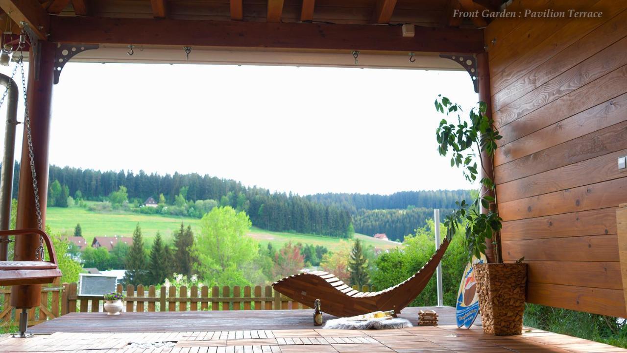 Entire House In Schwarzwald With Mountain View, Private Sauna, Gym, Garden And Terraces Unterkirnach Esterno foto
