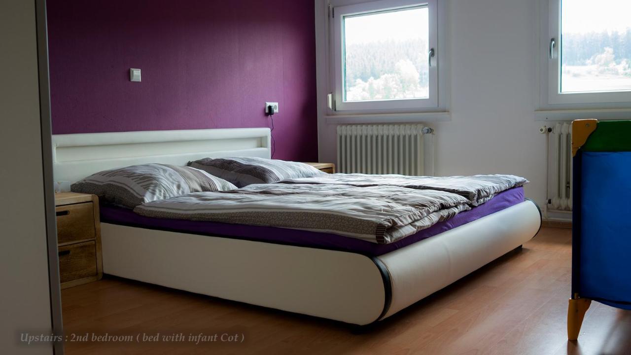 Entire House In Schwarzwald With Mountain View, Private Sauna, Gym, Garden And Terraces Unterkirnach Esterno foto