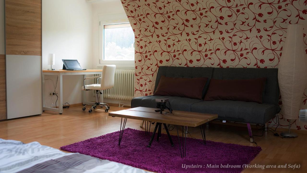 Entire House In Schwarzwald With Mountain View, Private Sauna, Gym, Garden And Terraces Unterkirnach Esterno foto