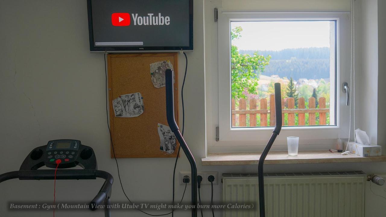 Entire House In Schwarzwald With Mountain View, Private Sauna, Gym, Garden And Terraces Unterkirnach Esterno foto